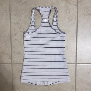 LULULEMON striped tank top